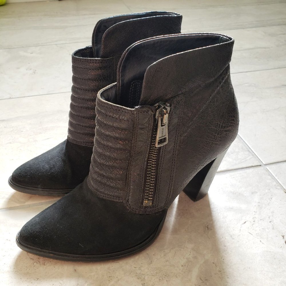 All Saints Reflection moto booties EU41/US10